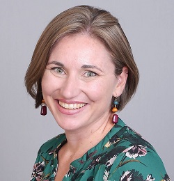 Headshot of CIESIN Associate Director of Science Applications Dana Thomson