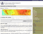 CU Spatial data catalog
