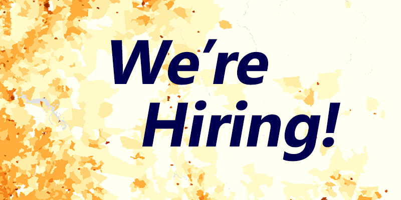 CIESIN is Hiring for Three Open Positions Graphic showing CIESIN is hiring